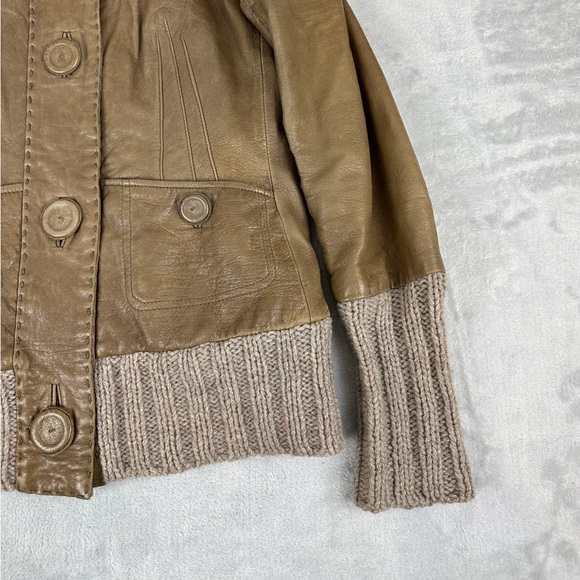 Mackage Lamb Leather Jacket Women’s Size M - Picture 10 of 16